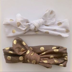 Set of 2 baby headbands